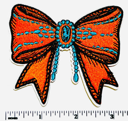 Turquoise Patches - Embroidered DIY Iron On Patch