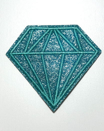 Glitter Diamond - Iron on patches