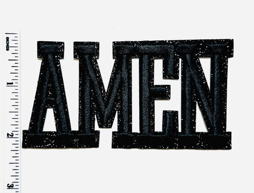 Amen raised letters 4”