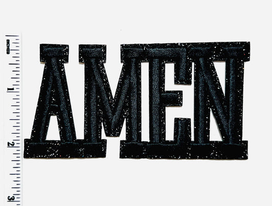 Amen raised letters 4”