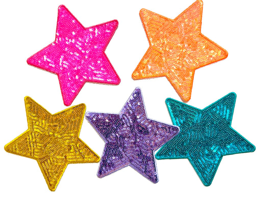 Stars 5” Sequins