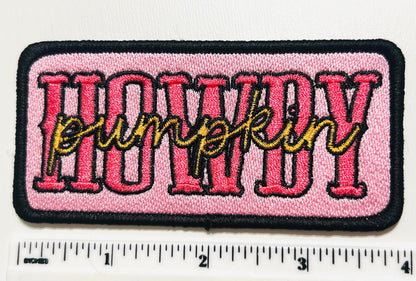 Howdy Pumpkin 4”