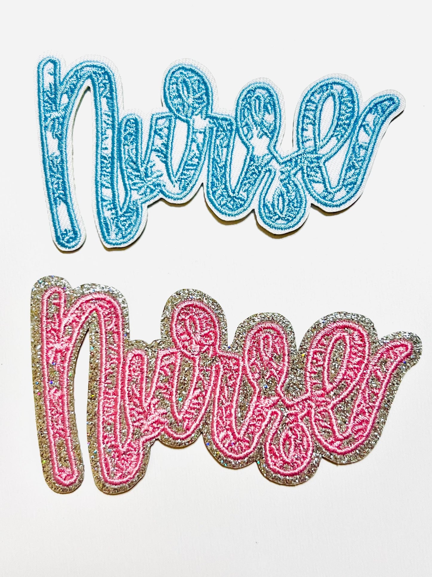 Nurse Patches - Embroidered Iron on patches