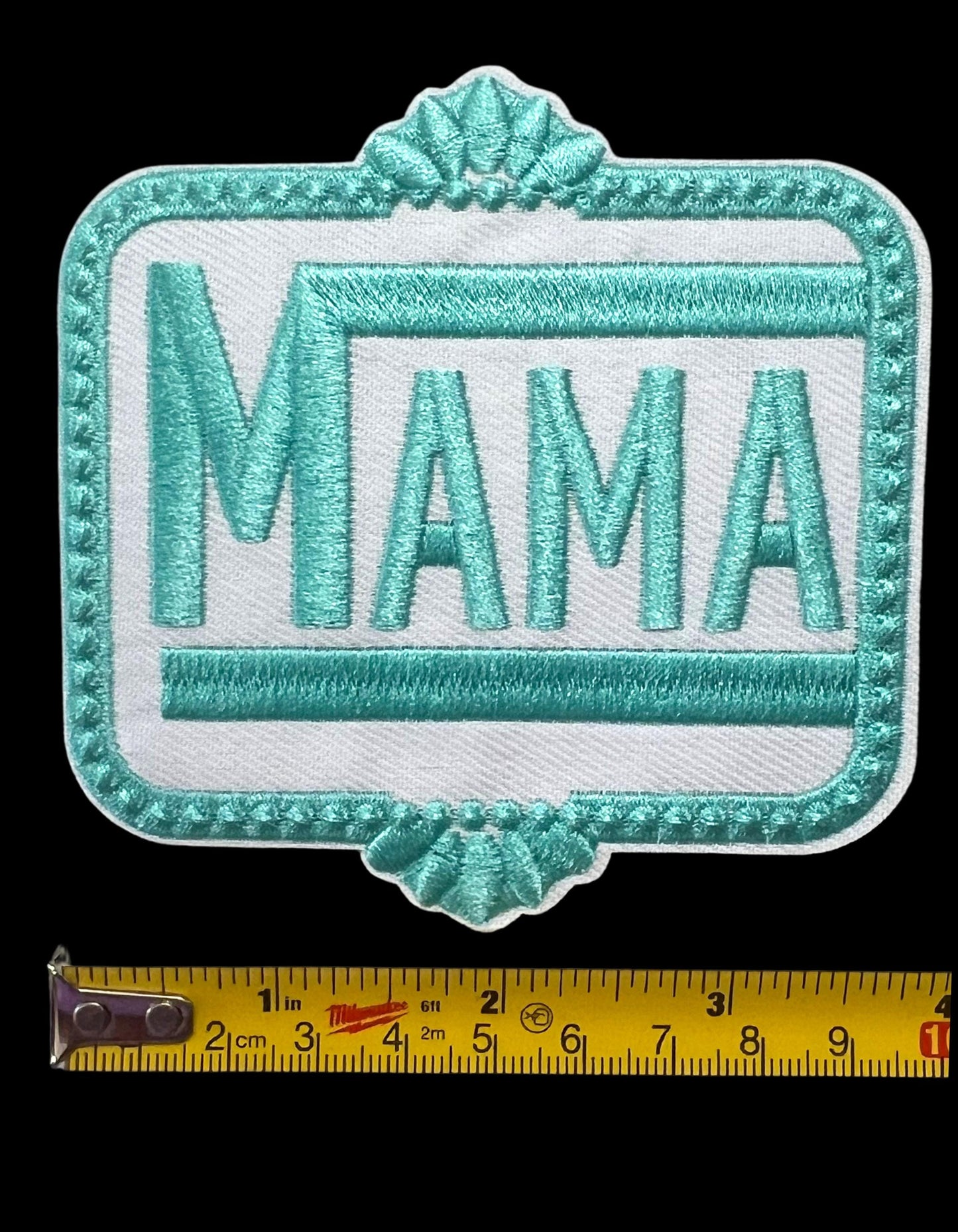 Mama - EmbroideredIron on patch 4”
