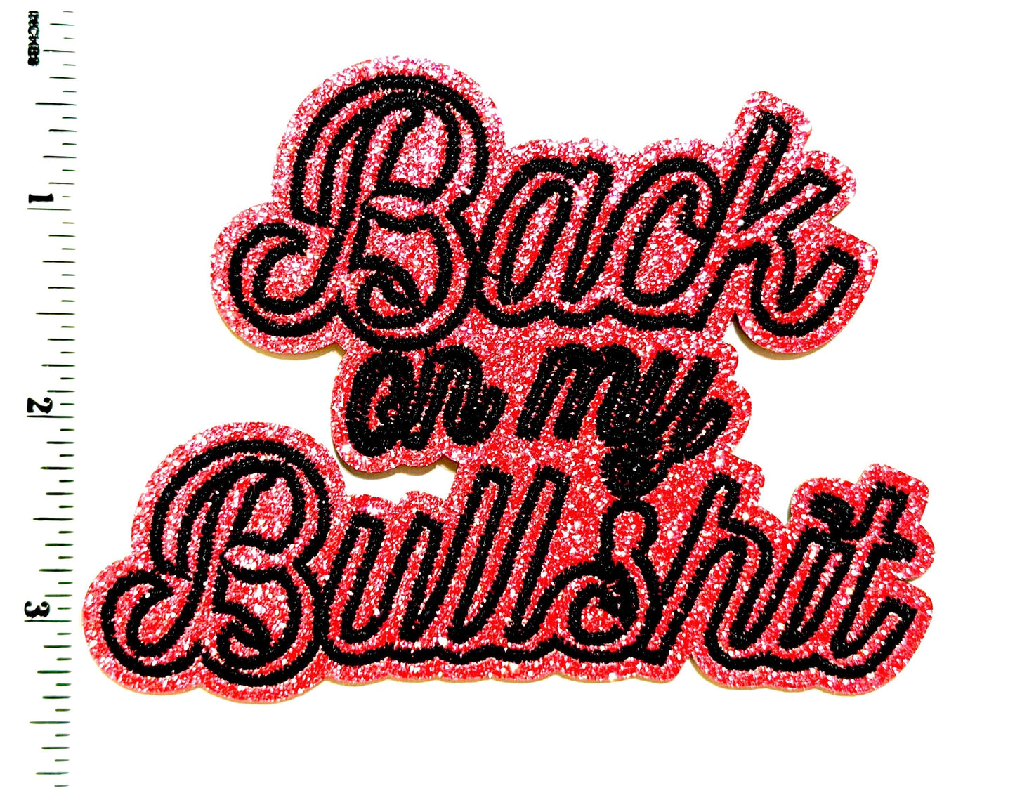 Back on my bullshit with Pink Glitter 4”