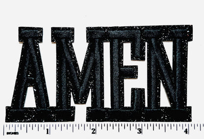 Amen raised letters 4”