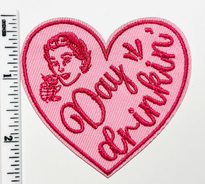 Day drinkin’ heart 2.75”