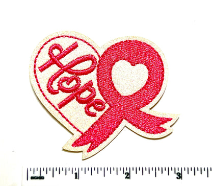 Hope ribbon 3”