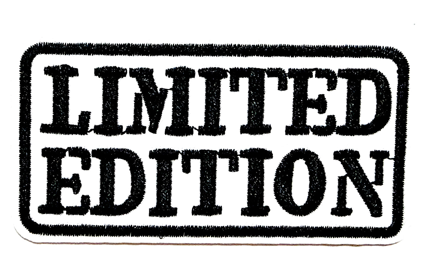 Limited Edition patches - Embroidered Iron on patches 3.5”