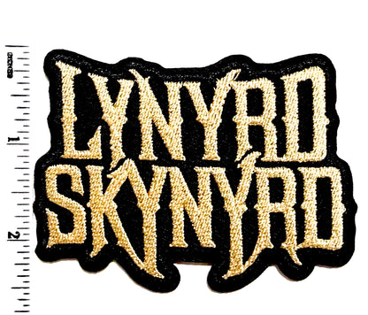 Lynyrd Skynyrd patch - Embroidered Iron On patch 3.25”
