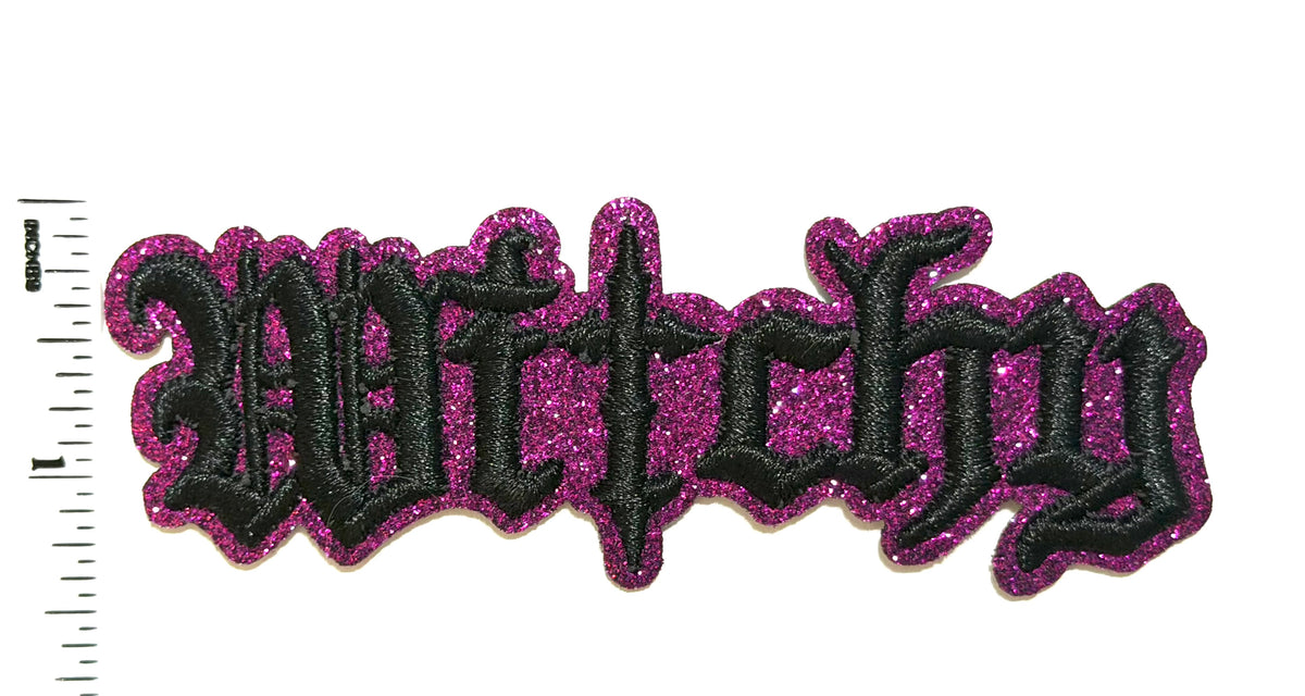 Halloween Witchy patch - Embroidered Iron on patch 4”