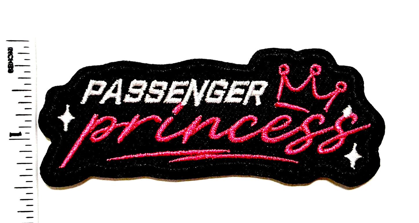 Passenger Princess patch - Embroidered Iron On Patch 3.5”