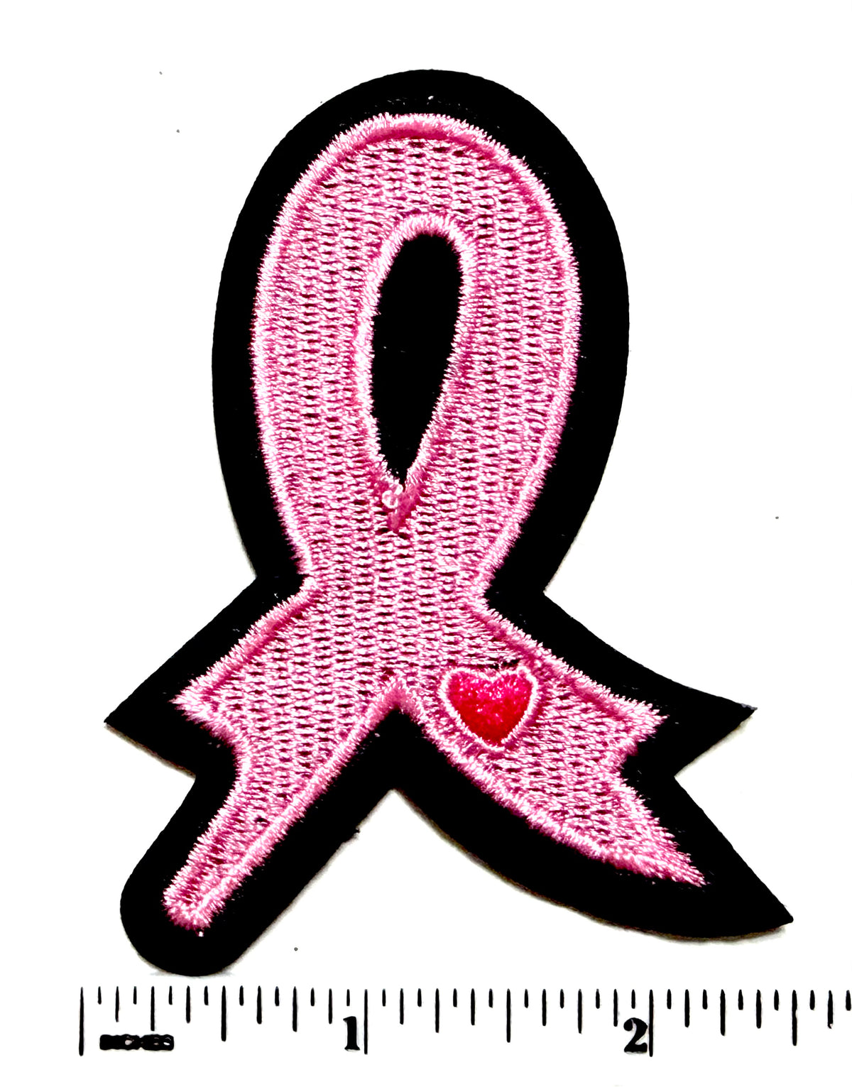 Breast Cancer Awareness Ribbons - Embroidered Iron On Patches 3”
