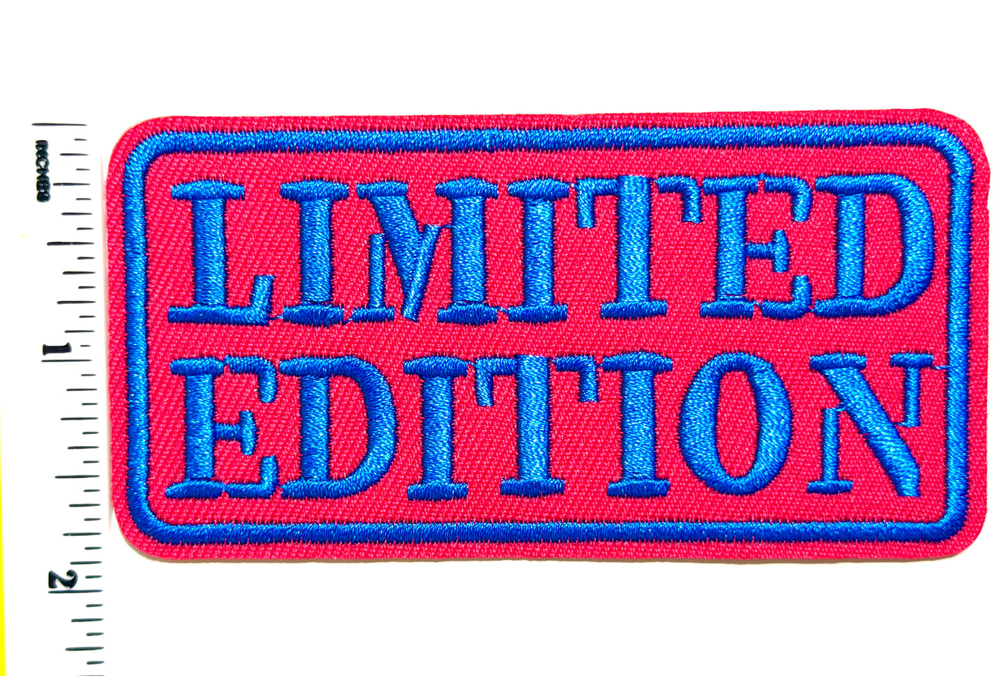 Limited Edition patches - Embroidered Iron on patches 3.5”