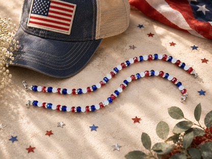 Patriotic Trucker Hat Chain