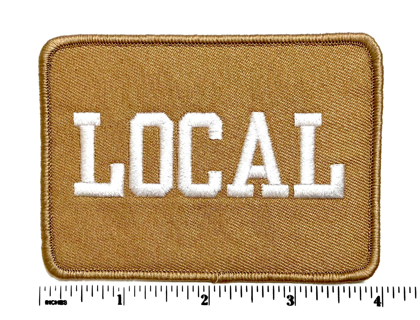Local patch Embroidered DIY Patch - Iron-On Applique
