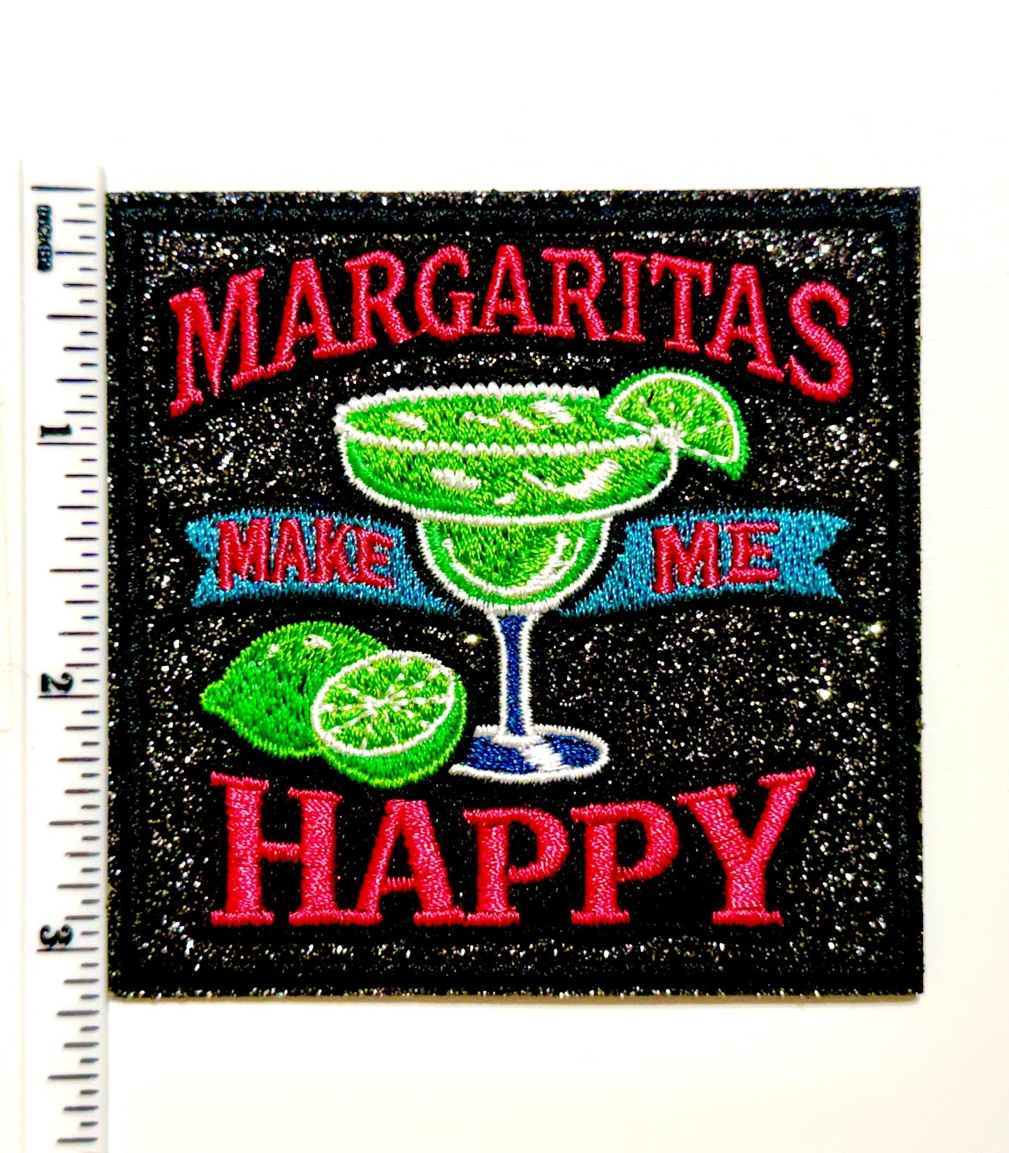 Margaritas Make Me Happy patch 3.25”