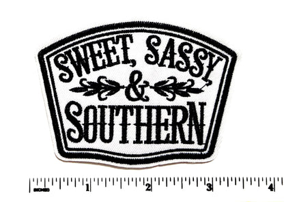 Sweet, Sassy & Southern patch 3.25”