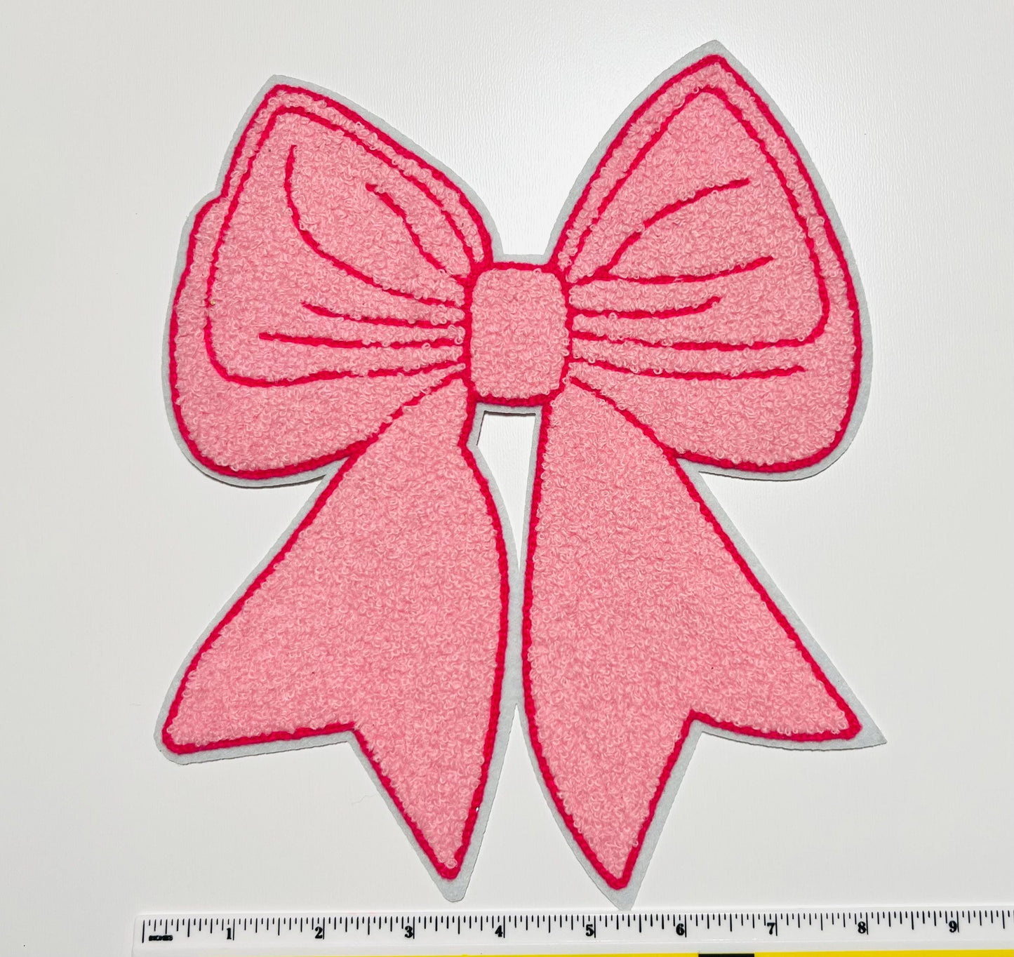 Bows - Sequins/Chenille Iron on patches