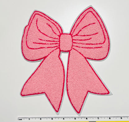 Bows - Sequins/Chenille Iron on patches