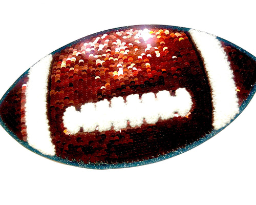 Football large patch - Sequins Iron on patch