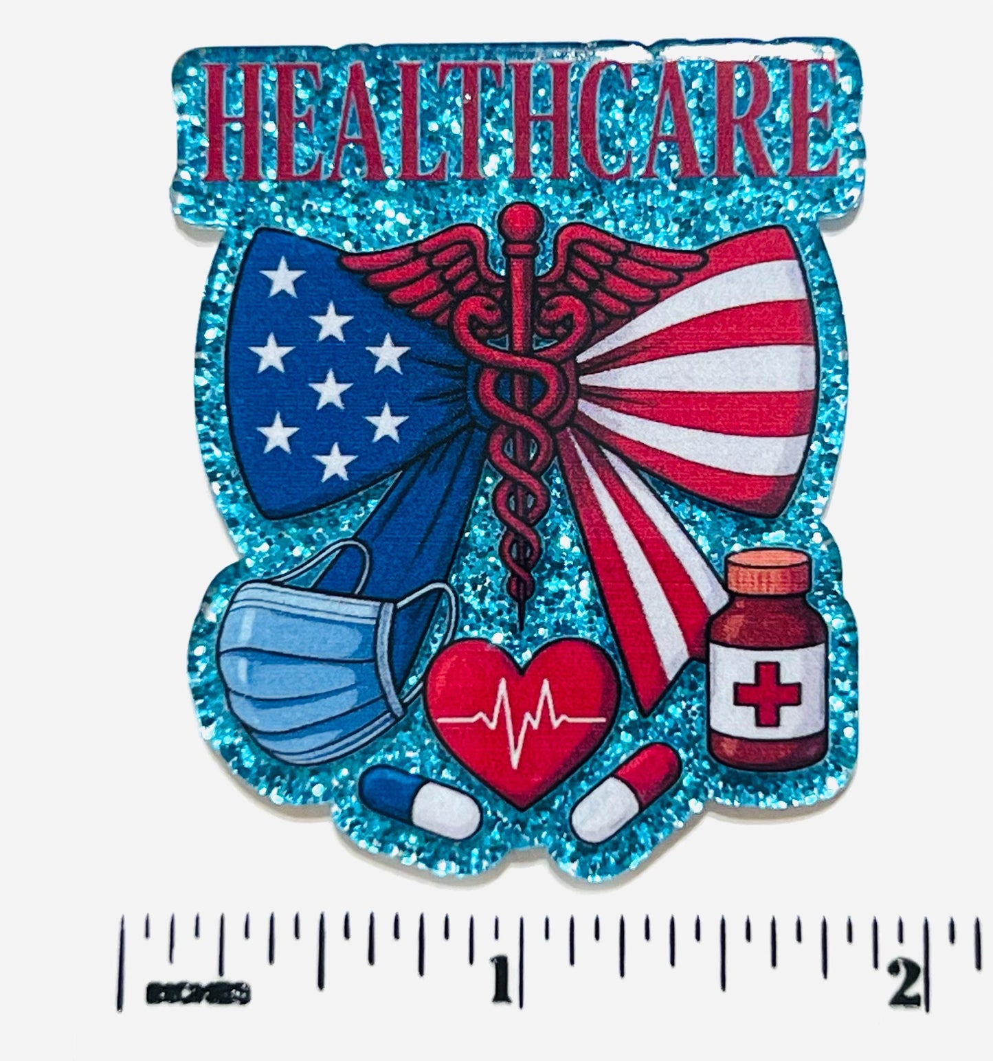 Healthcare - Set of 3 flatback acrylics