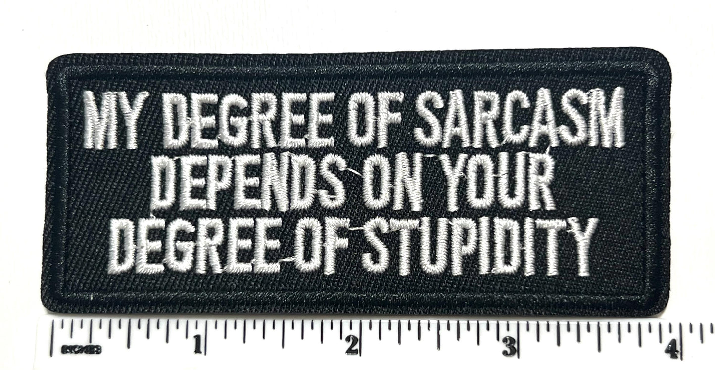 Sarcastic Iron On Patches: "Get In Loser, I'm Lost Too"