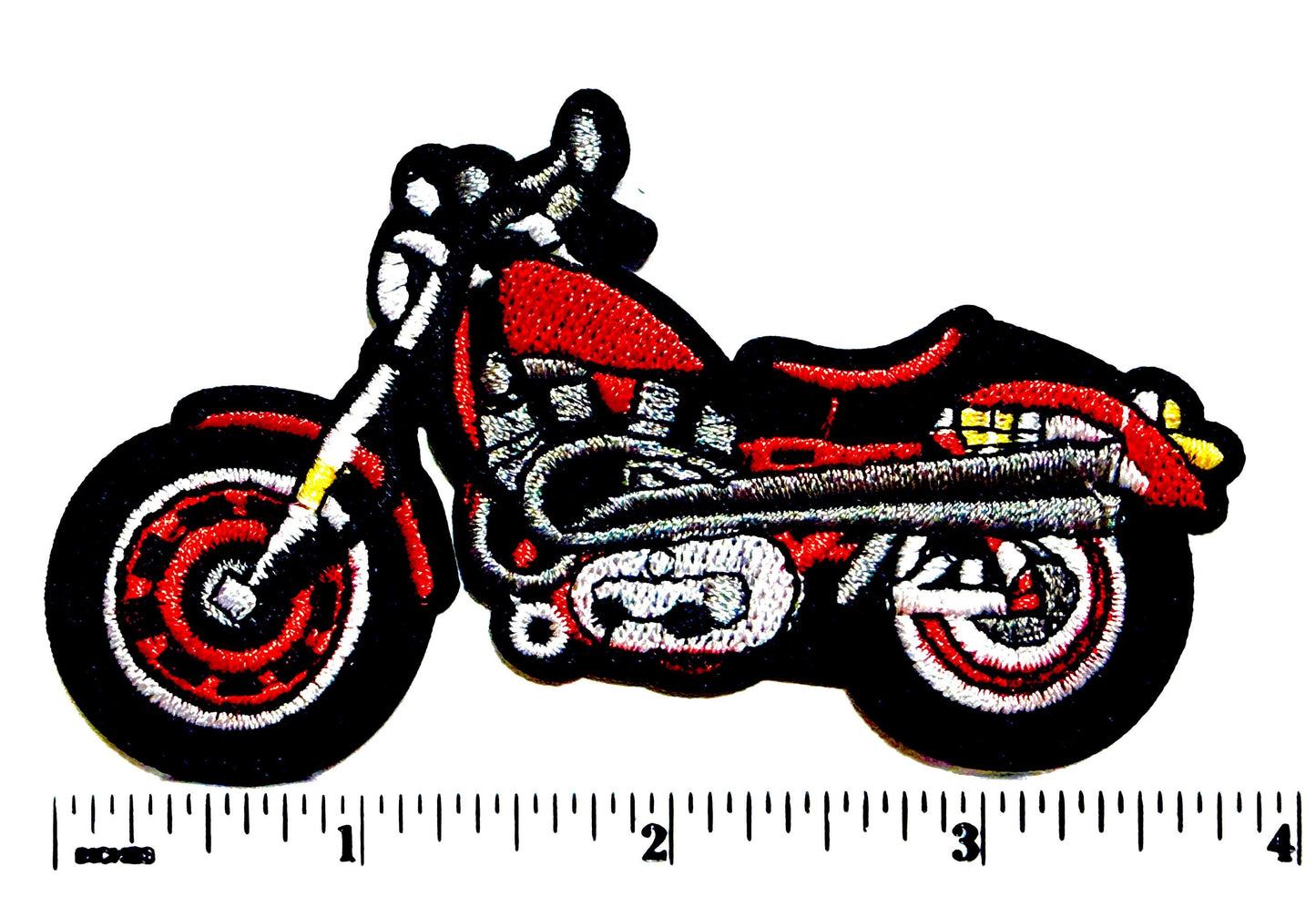 Motorcycle Patches – Embroidered Iron On Patches 4”