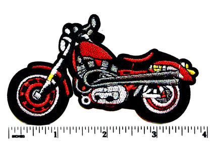 Motorcycle Patches – Embroidered Iron On Patches 4”