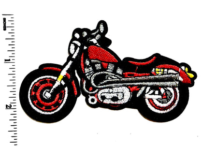 Motorcycle Patches – Embroidered Iron On Patches 4”