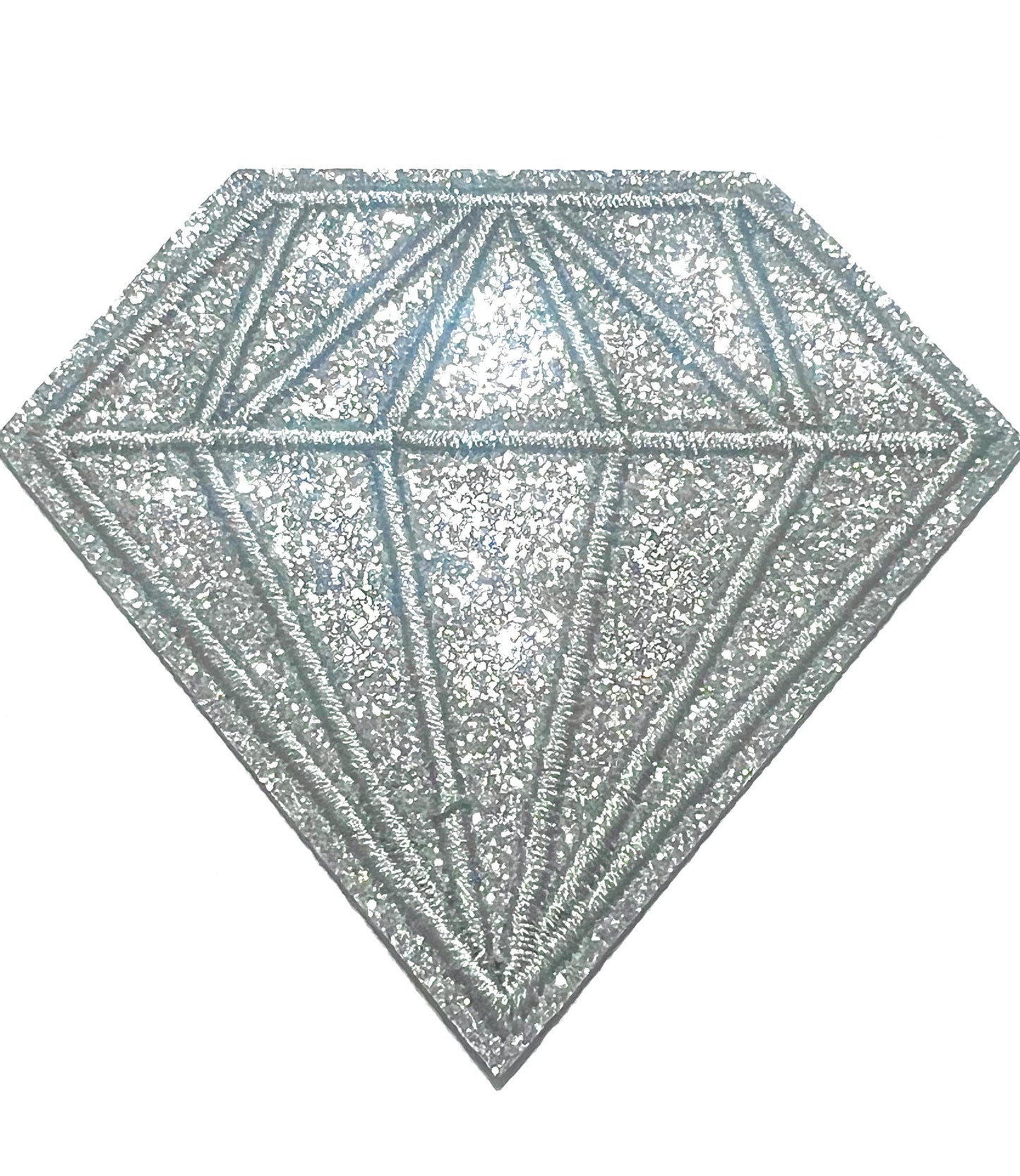 Glitter Diamond - Iron on patches
