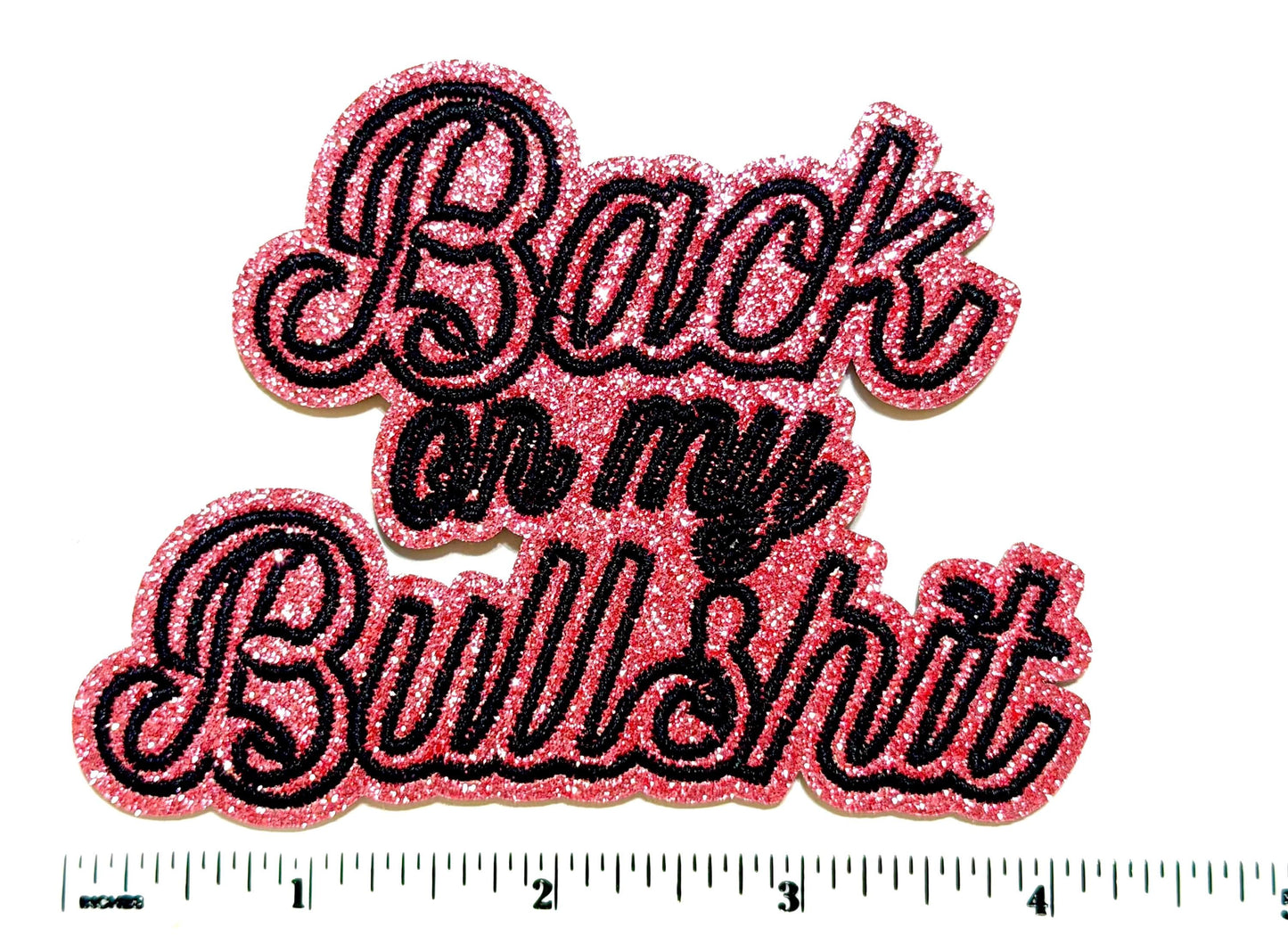 Back on my bullshit with Pink Glitter 4”