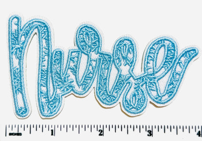 Nurse Patches - Embroidered Iron on patches