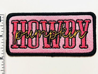 Howdy Pumpkin 4”