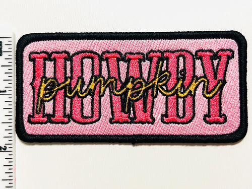 Howdy Pumpkin 4”