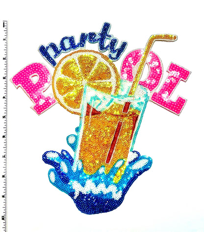 Pool Party - Sequins Iron on patch