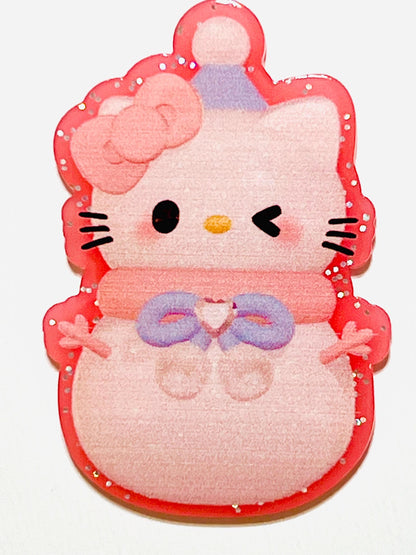 HK - set of 3 flatback acrylics
