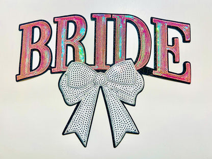 Bride with Bow - 12”Sequins