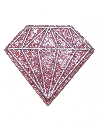 Glitter Diamond - Iron on patches