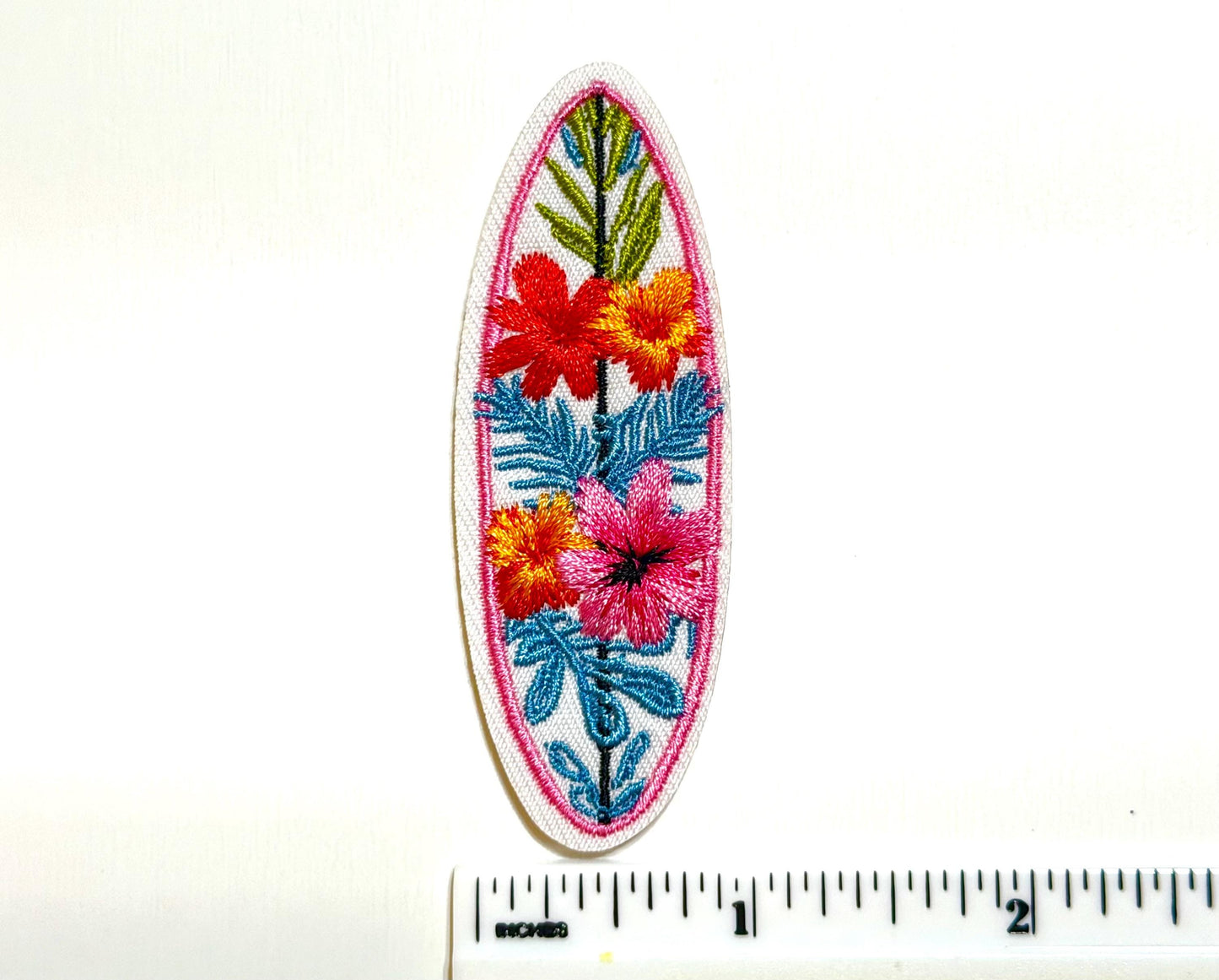 Surf Board patch  - Embroidered Iron on patch