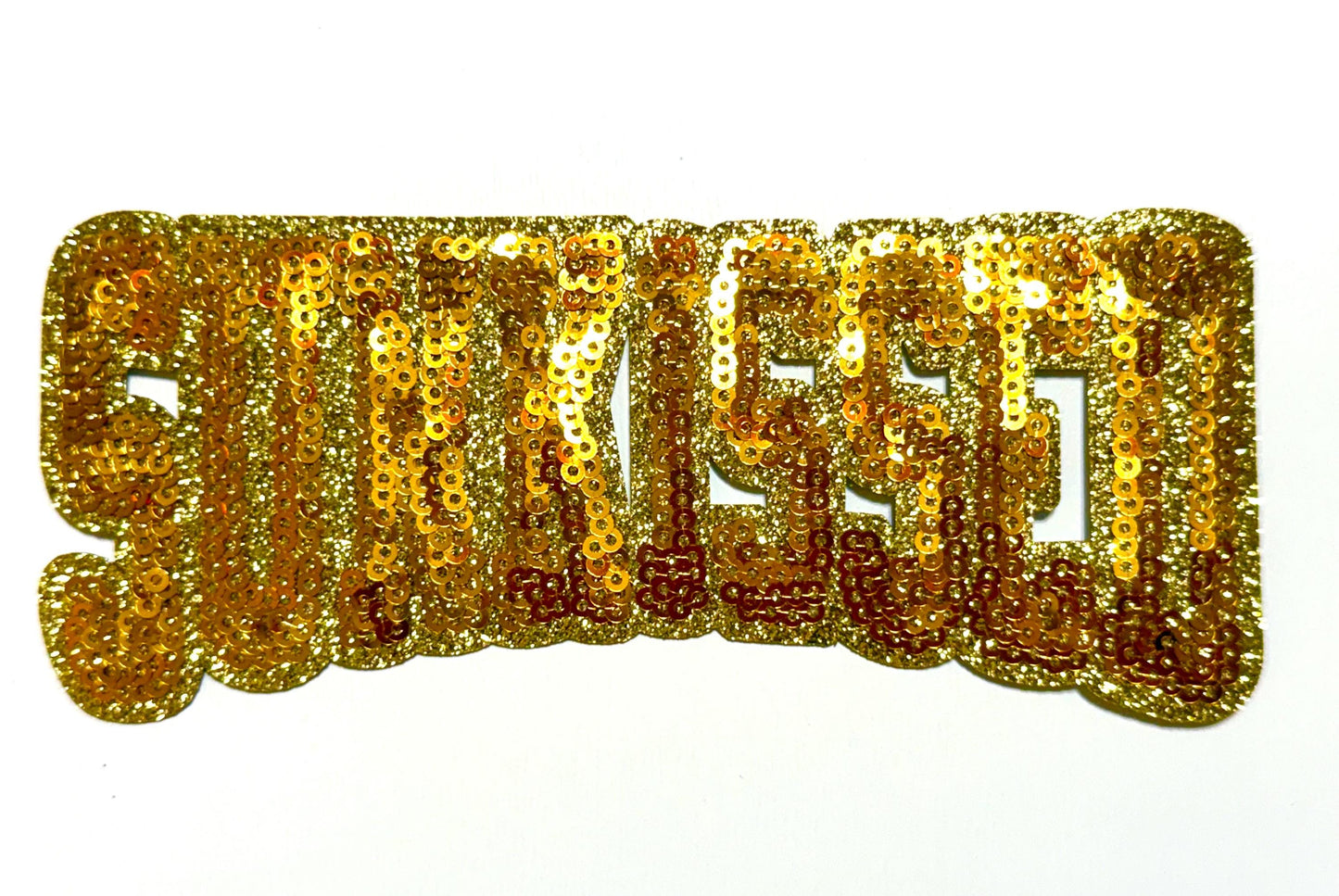 Sunkissed patch - Sequins DIY Iron on patch