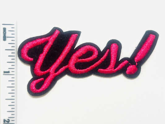 Yes! - Hot Pink 3”