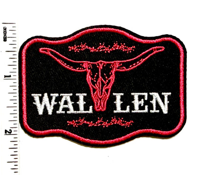 Wallen Cow Skull patch -  Embroidered DIY iron on patch