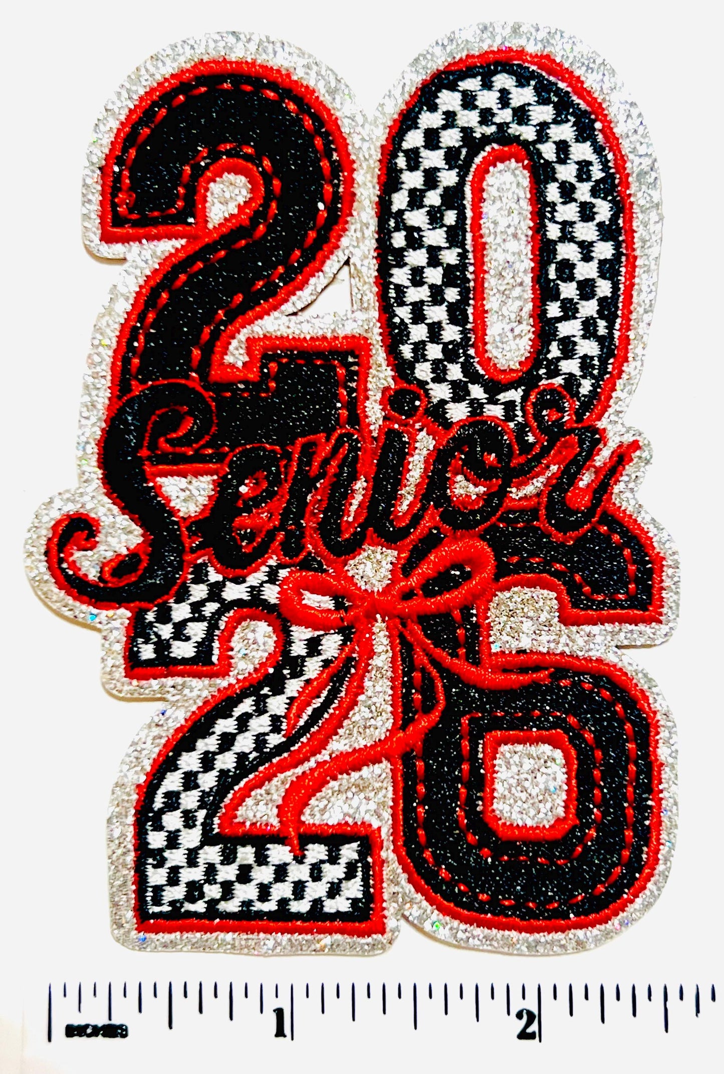 Senior 2026 Patches - Embroidered Iron on patches