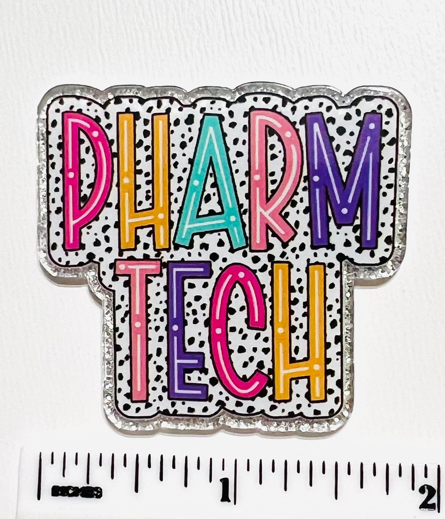 Pharm Tech - flatback acrylics SET OF 3